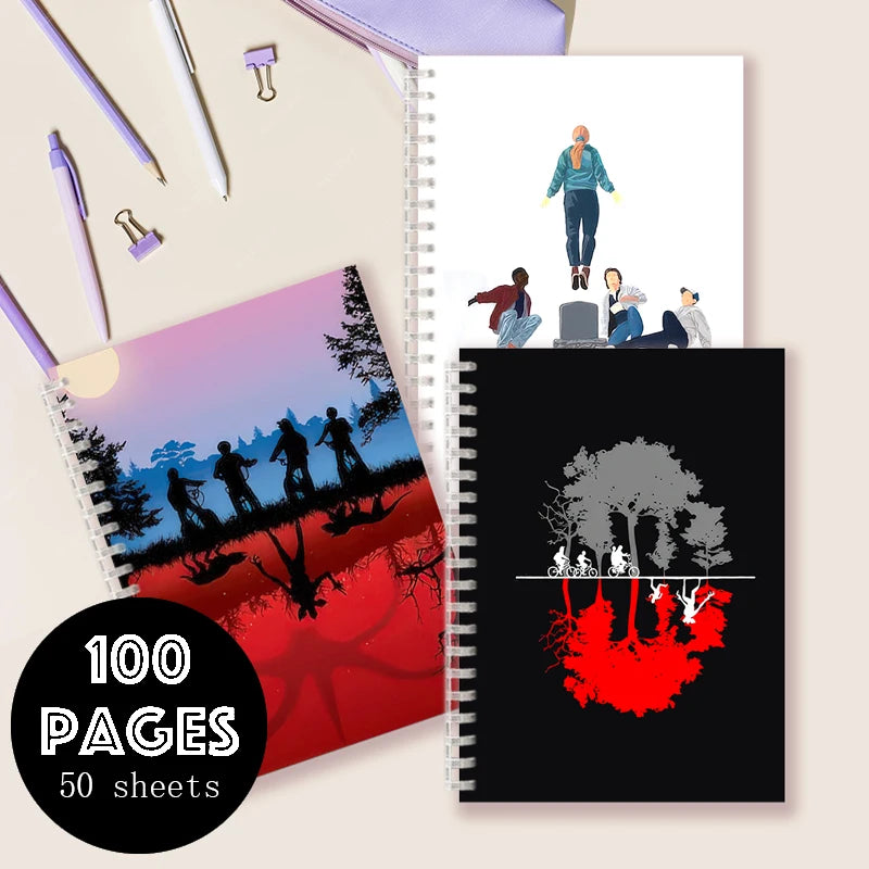 Carnet de Notes A5 Stranger Things – “Running Up That Hill”