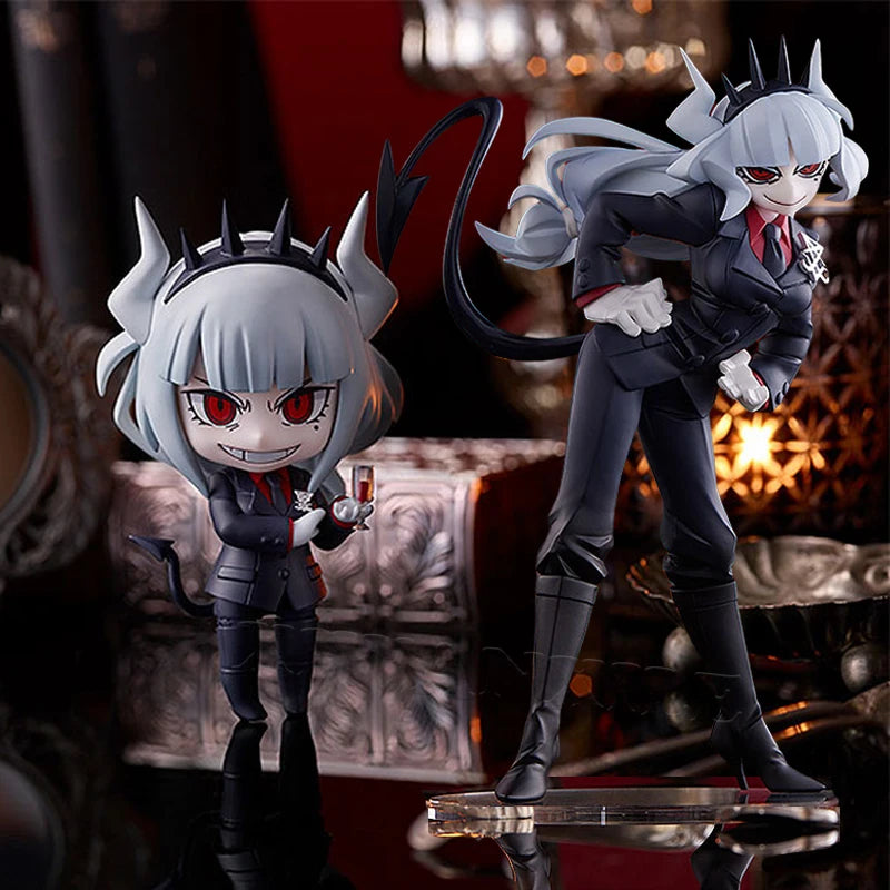 Figurine Lucifer – Helltaker™ | POP Style Anime Dark 18 cm | Collector