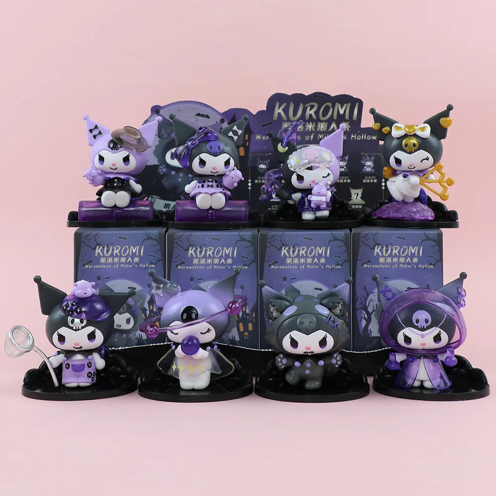 Mystery Box Kuromi™ – Série Werewolf Kill | Figurine Anime Dark & Kawaii à Collectionner