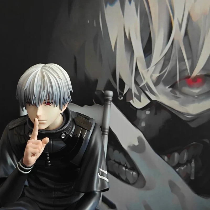 Figurine Ken Kaneki Assis – Tokyo Ghoul