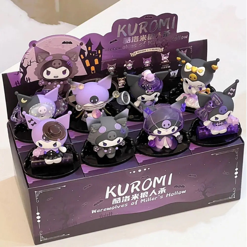 Mystery Box Kuromi™ – Série Werewolf Kill | Figurine Anime Dark & Kawaii à Collectionner