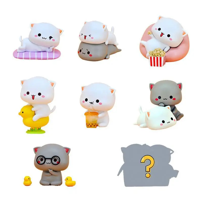 Mystery Box Mitao Cat™ – Saison 2 | Figurine Surprise Kawaii à Collectionner