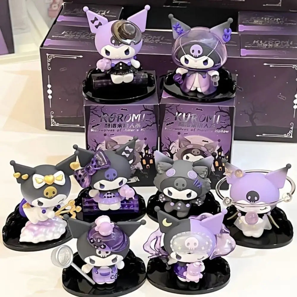 Mystery Box Kuromi™ – Série Werewolf Kill | Figurine Anime Dark & Kawaii à Collectionner