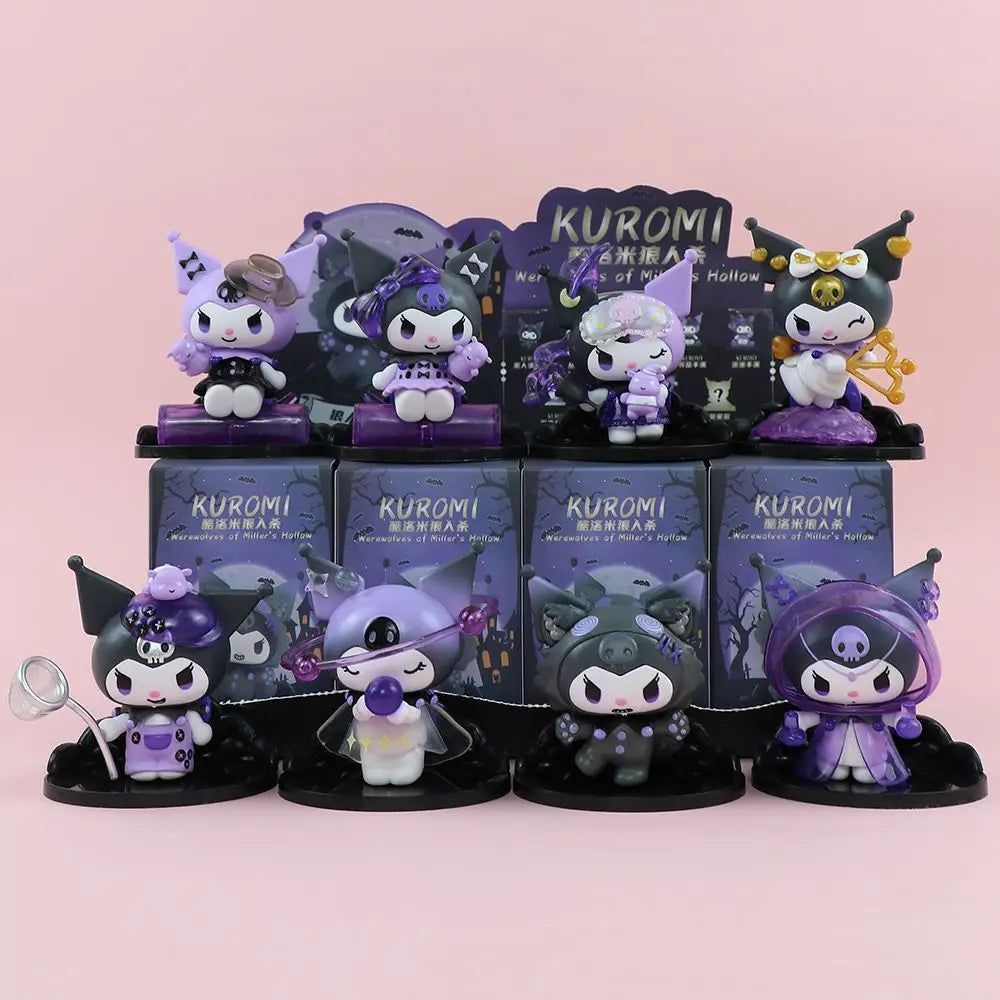 Mystery Box Kuromi™ – Série Werewolf Kill | Figurine Anime Dark & Kawaii à Collectionner