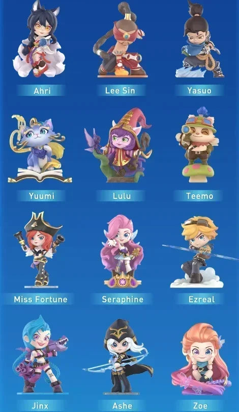 POP MART League of Legends – Figurines Box Mystère