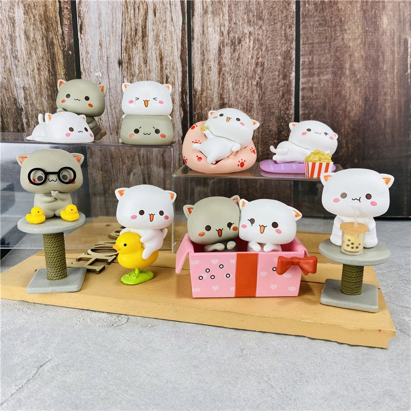 Mystery Box Mitao Cat™ – Saison 2 | Figurine Surprise Kawaii à Collectionner