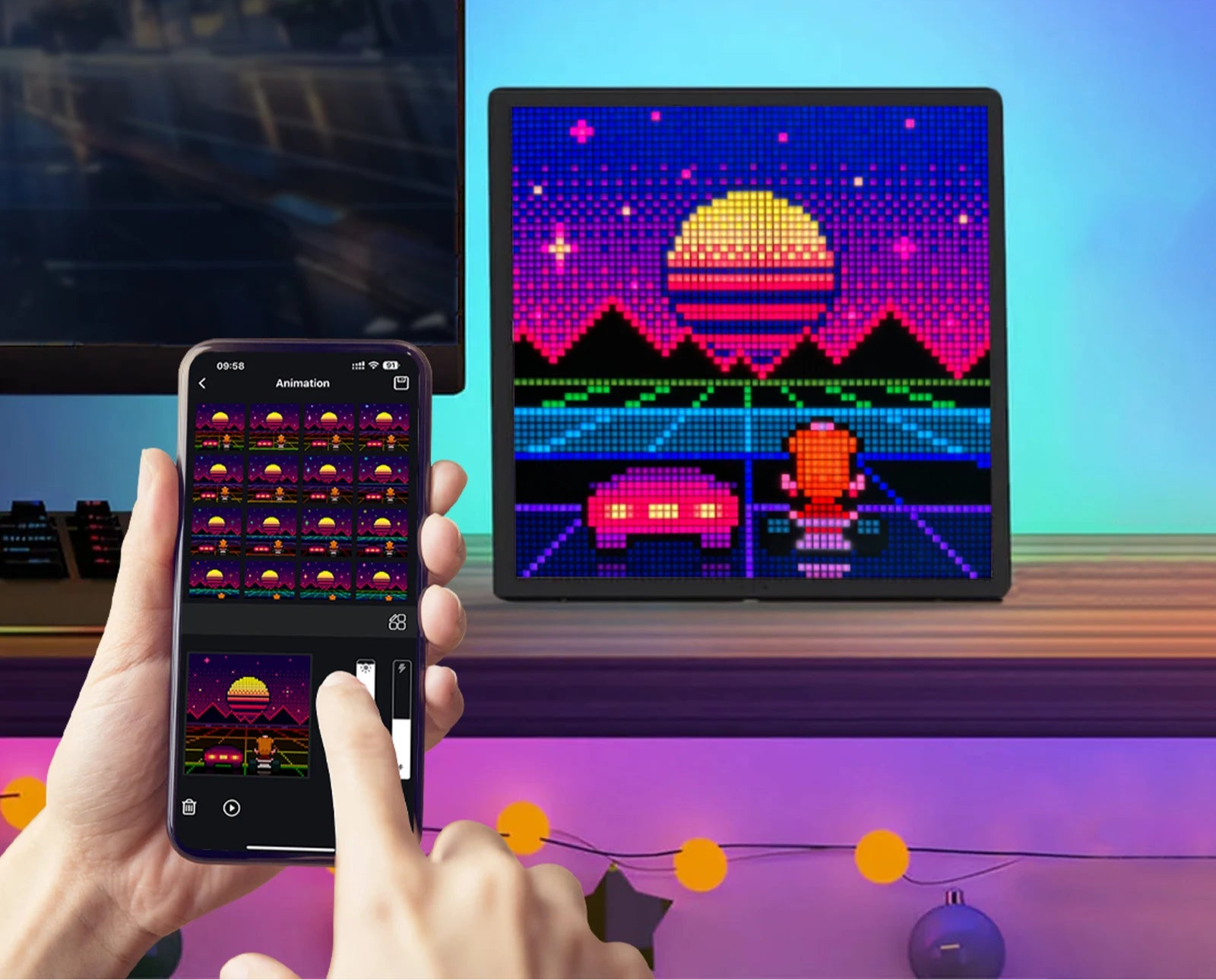 Écran LED Pixel Art