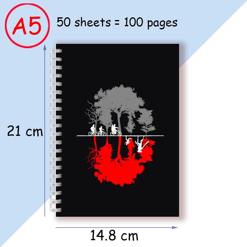 Carnet de Notes A5 Stranger Things – “Running Up That Hill”