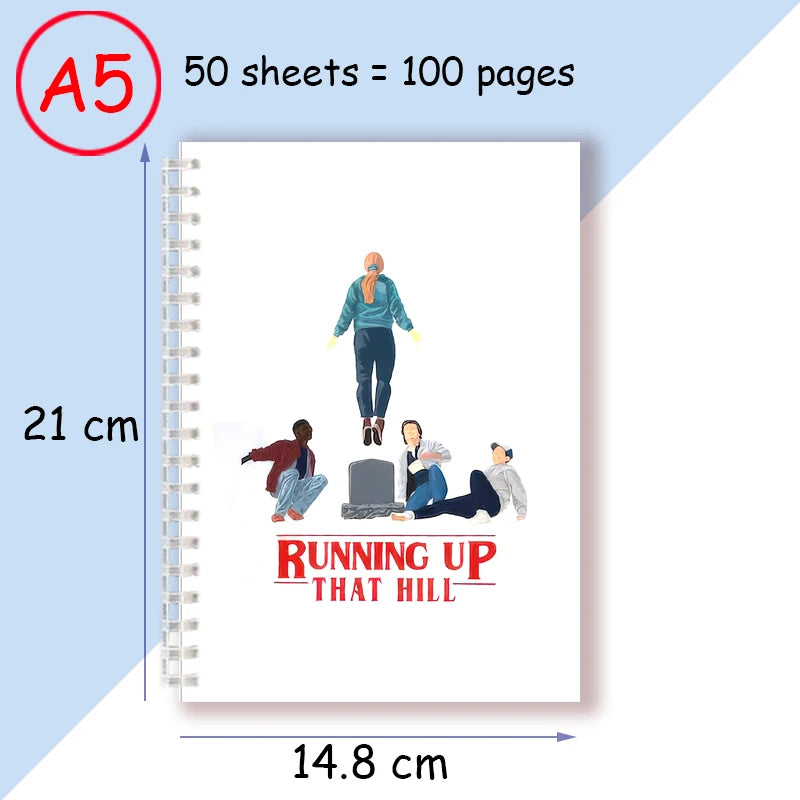 Carnet de Notes A5 Stranger Things – “Running Up That Hill”