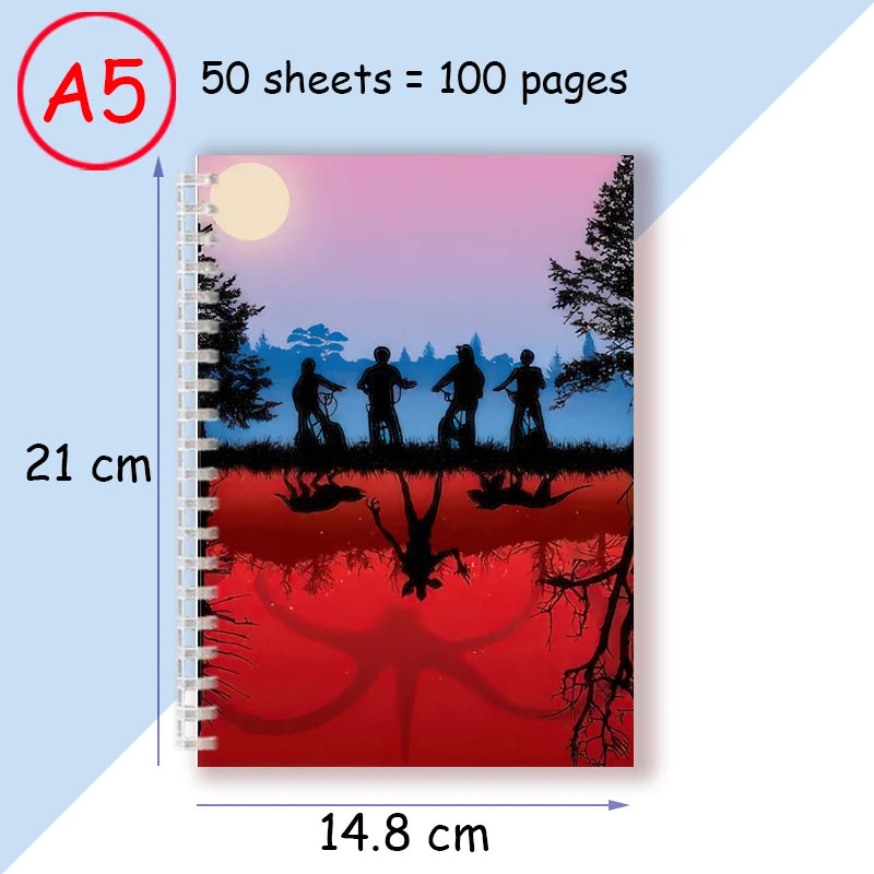 Carnet de Notes A5 Stranger Things – “Running Up That Hill”